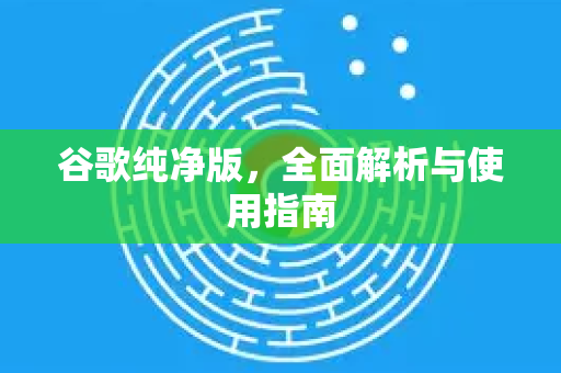 谷歌纯净版，全面解析与使用指南