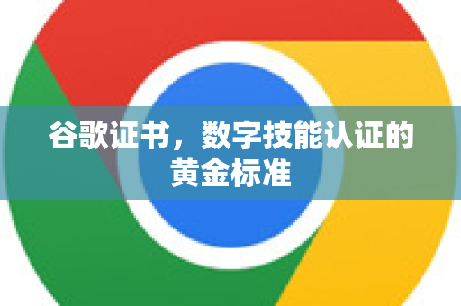 谷歌证书，数字技能认证的黄金标准