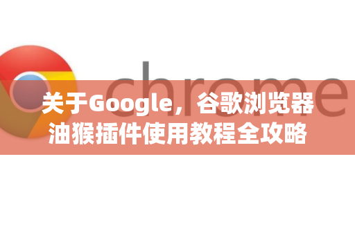 关于Google，谷歌浏览器油猴插件使用教程全攻略