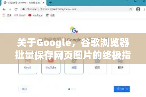 关于Google，谷歌浏览器批量保存网页图片的终极指南