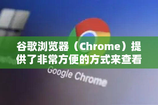 谷歌浏览器（Chrome）提供了非常方便的方式来查看和管理单个标签页或扩展程序的进程。你可以通过两种主要方式来结束单个进程-第1张图片-Google Chrome官方首页_极速谷歌浏览器